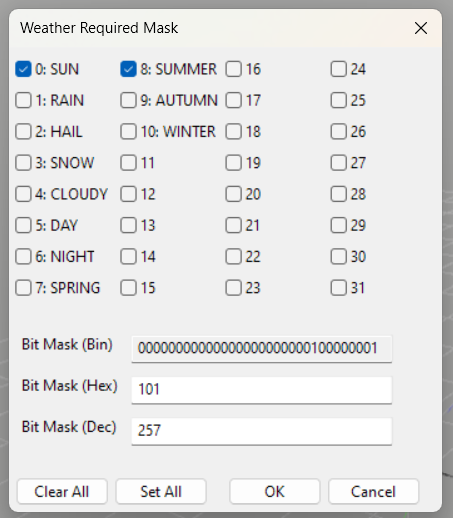 Weather Required Mask Panel